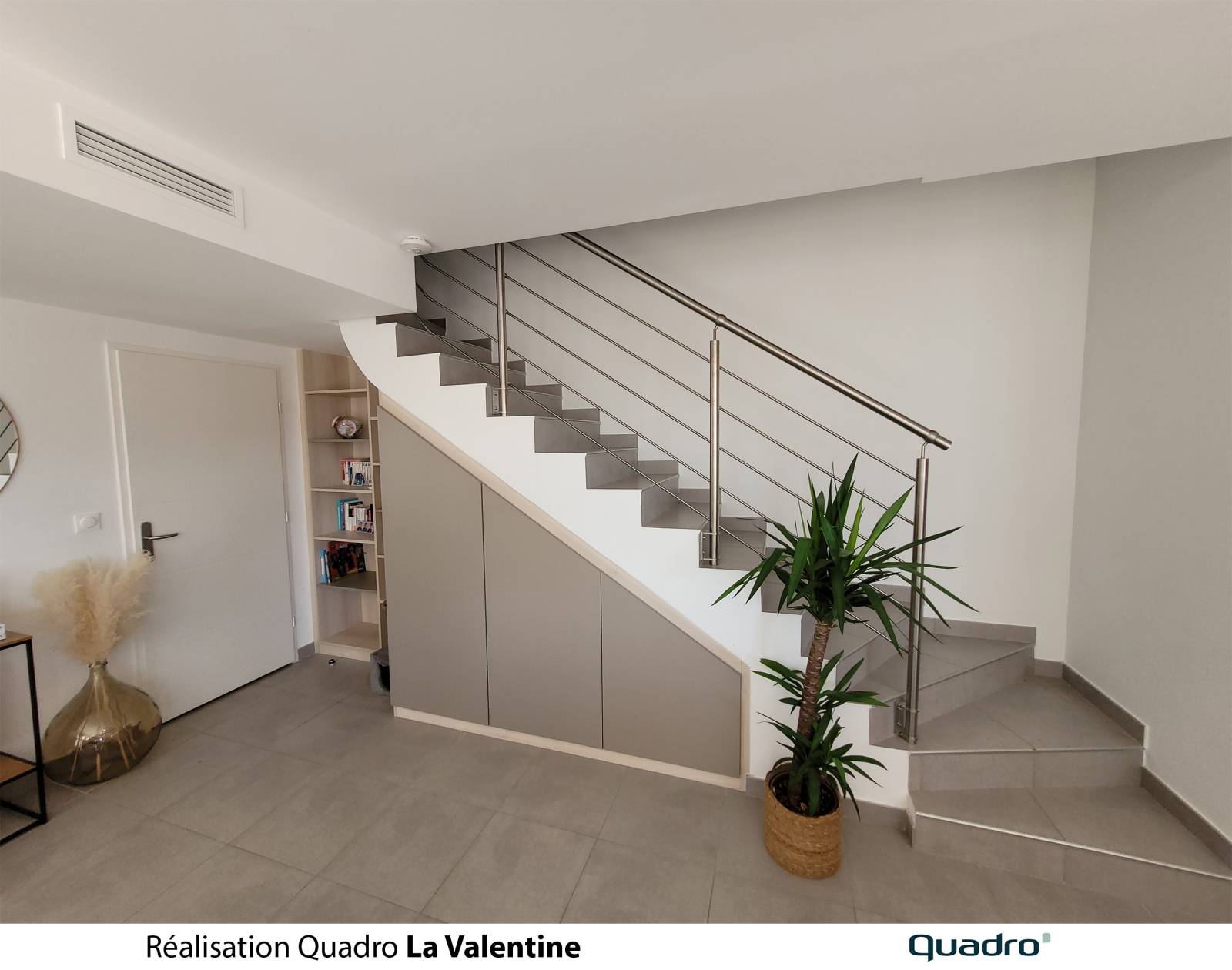 Réalisation d'un sous-escalier sur mesure dans le 15ème arrondissement de Marseille