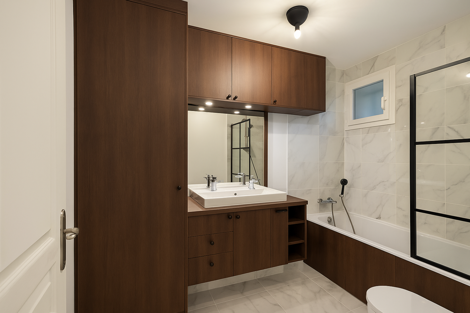 Des meubles de salle de bain sur mesure pour une touche d'élégance à Aubagne, près de la Valentine