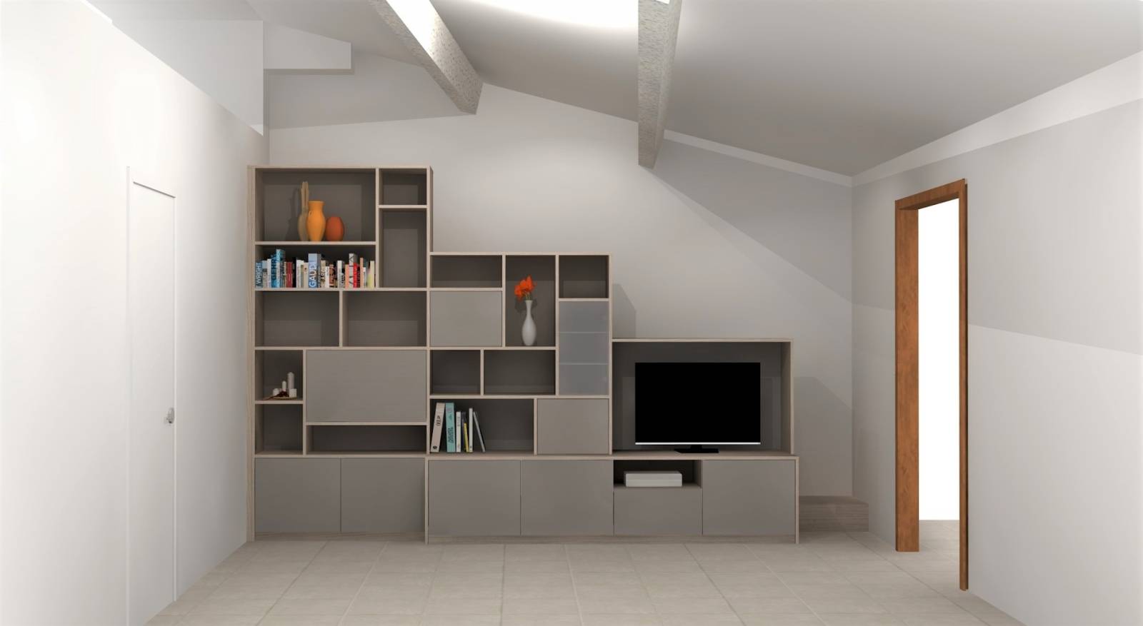 amenagement sous escalier sur mesure aix