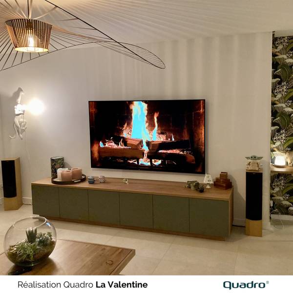 Aménagement sur mesure d'un Meuble TV à Peynier près de Trets