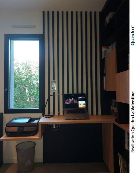 Aménagement pièce bureau à Marseille La Valentine